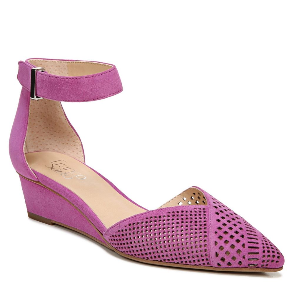 franco sarto purple shoes