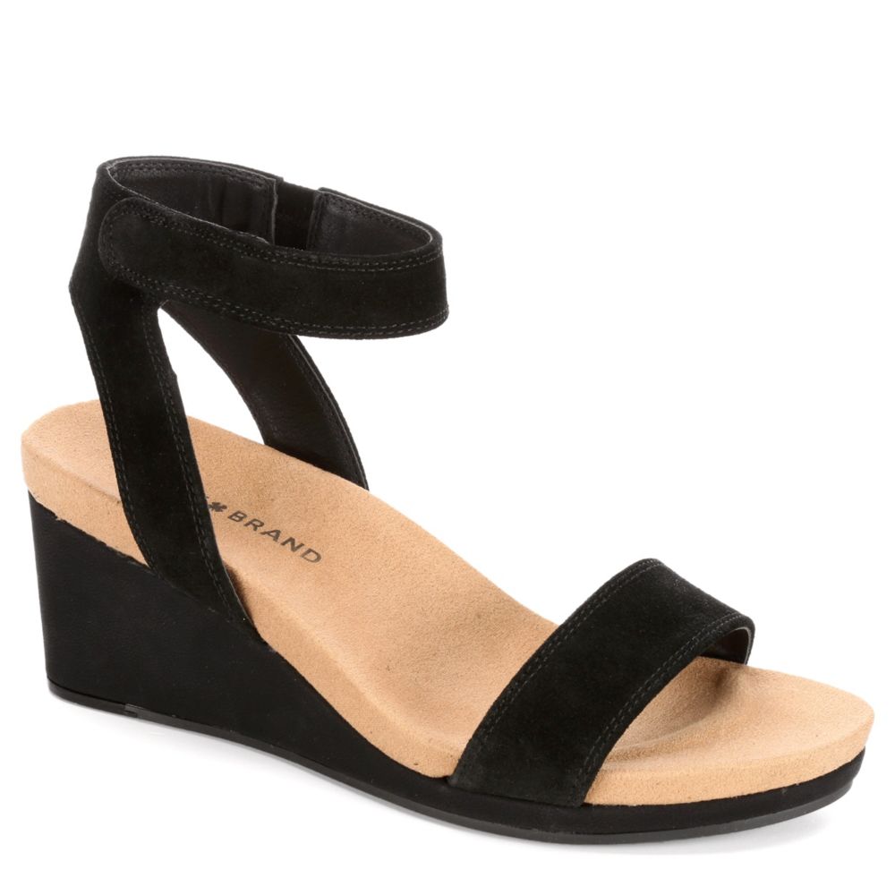 Black Lucky Brand Womens Kanoa | Wedges 