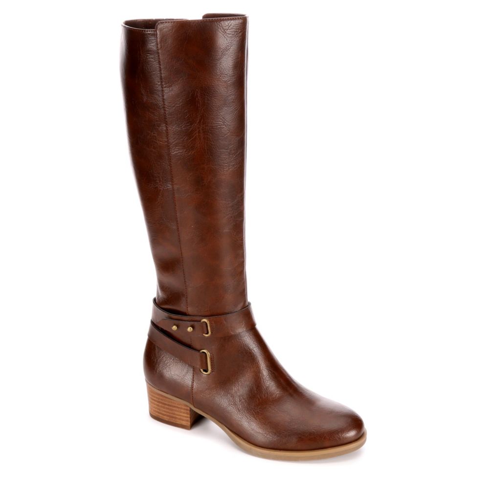 Brown Xappeal Marilyn Women's Riding Boots | Off Broadway Shoes