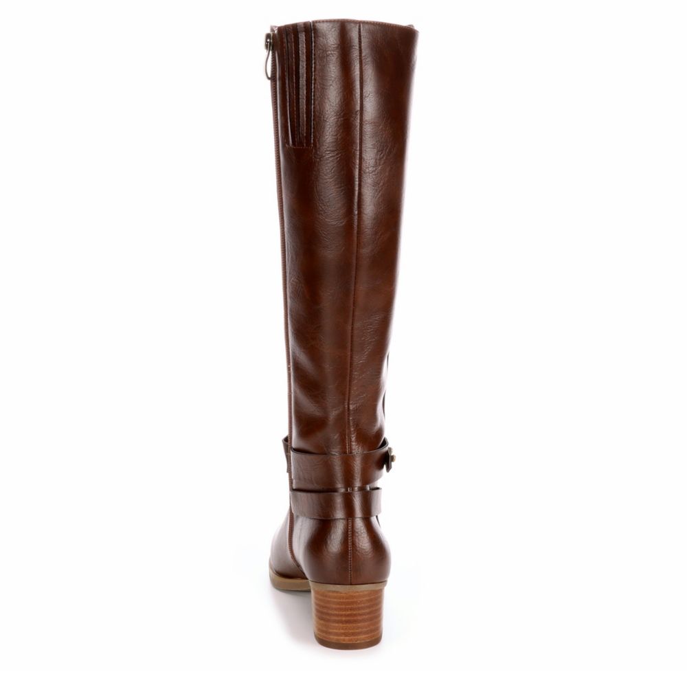 Brown Xappeal Marilyn Women's Riding Boots Off Broadway Shoes