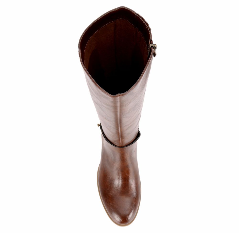 Brown Xappeal Marilyn Women's Riding Boots Off Broadway Shoes