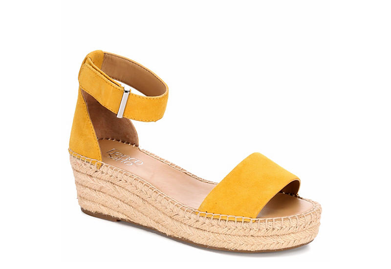 Yellow Franco Sarto Womens Pela | Sandals | Off Broadway Shoes