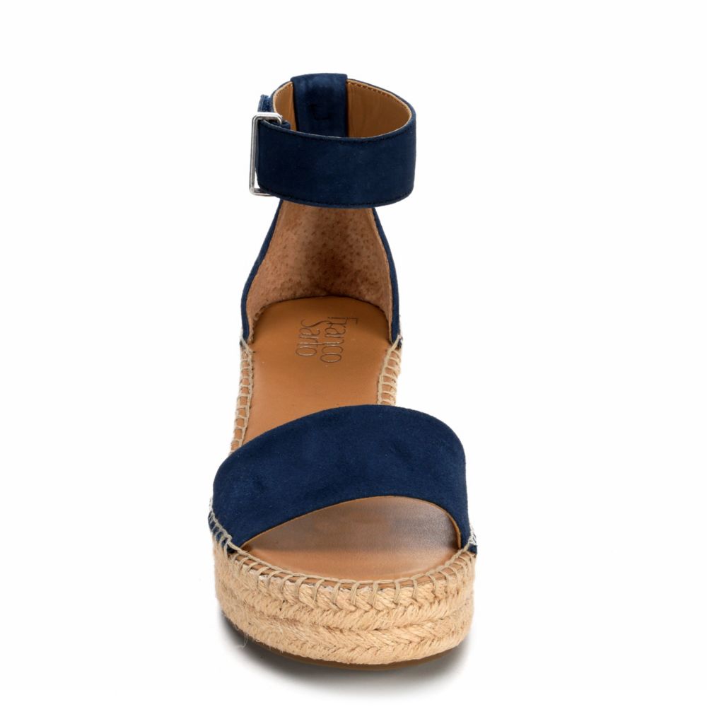 franco sarto navy wedge