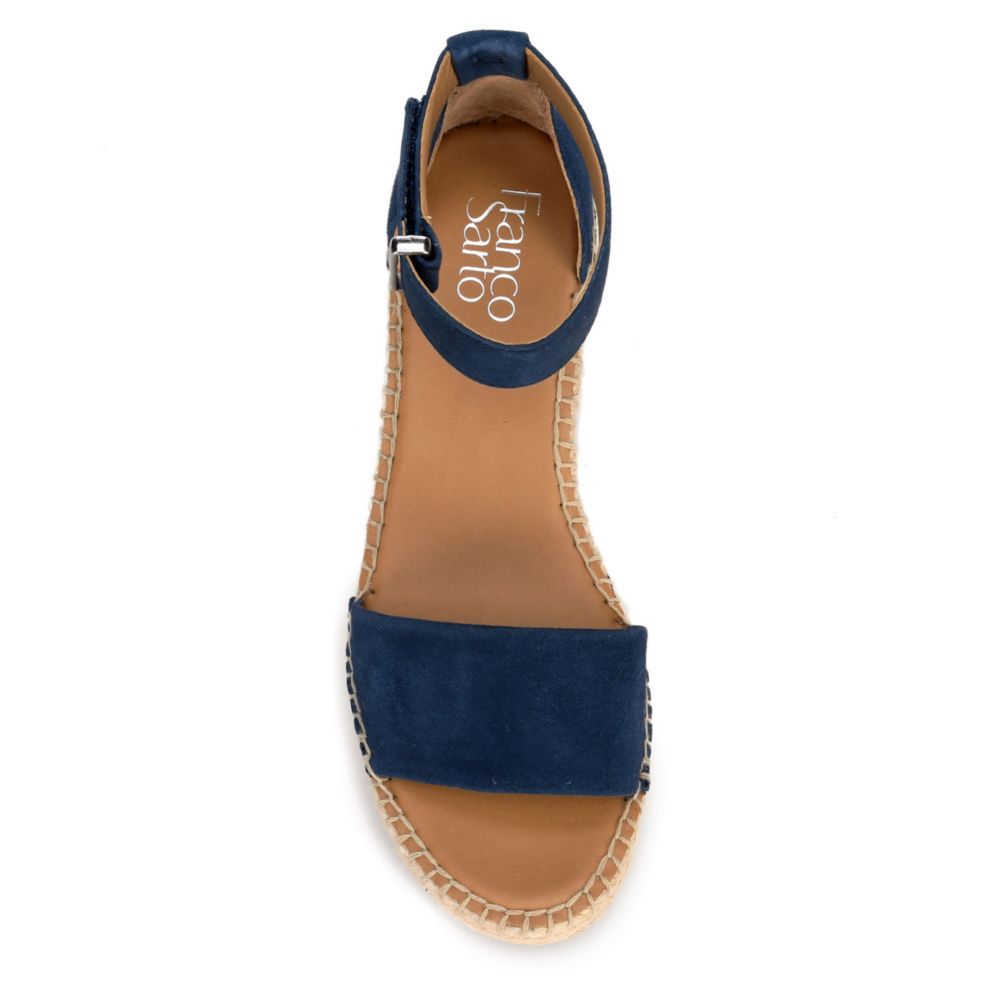 franco sarto navy wedge