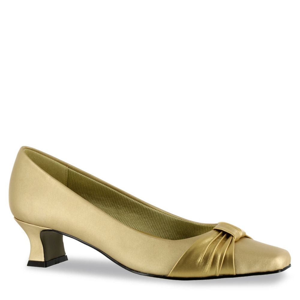 easy street gold shoes