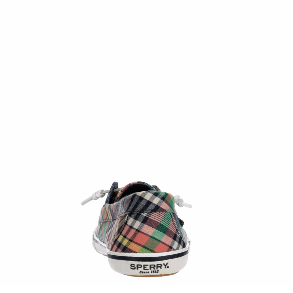 sperry plaid shoes