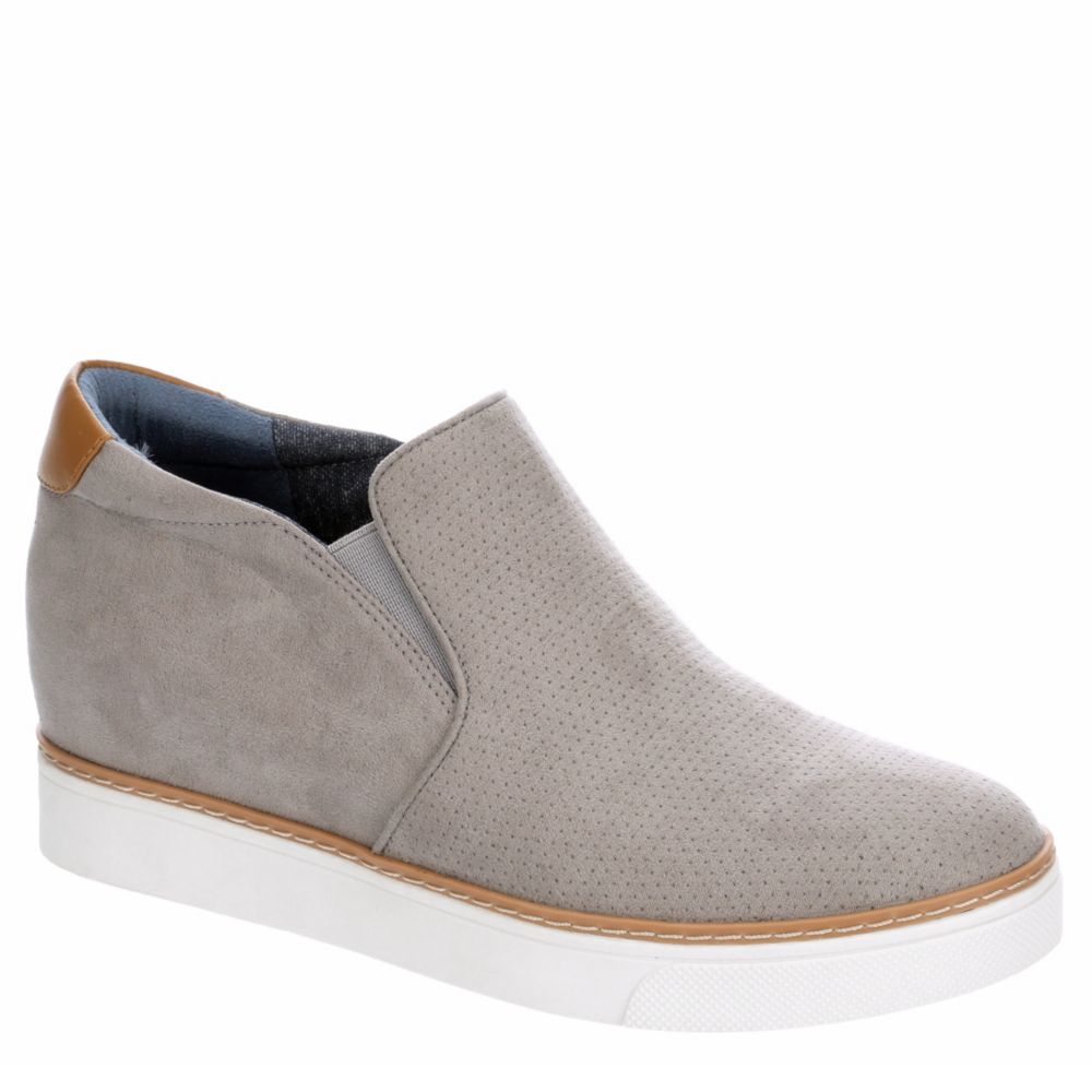 Pale Grey Dr. Scholl's Womens If Only Wedge Sneaker | Casual | Off ...