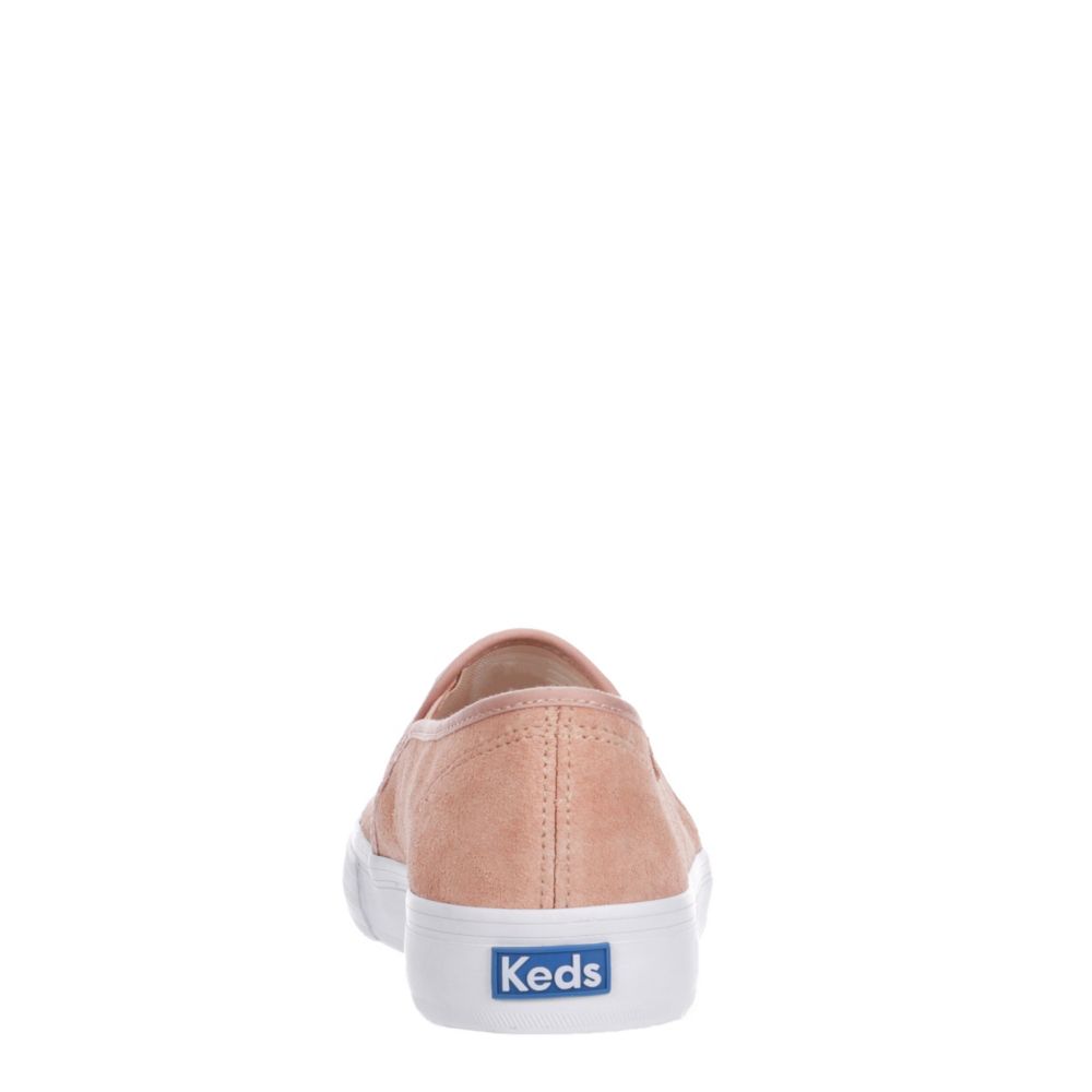 KEDS Womens Double Decker Slip On Sneaker - PALE PINK