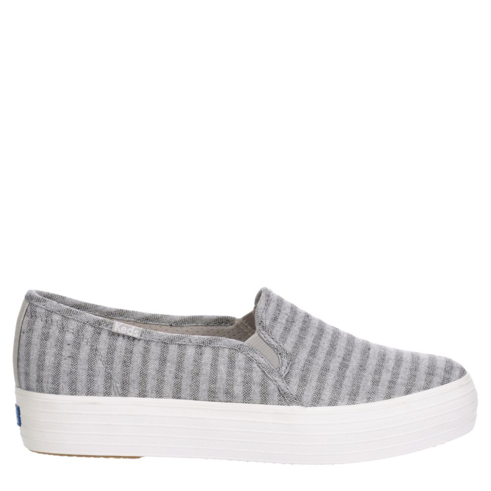 Womens Triple Decker Slip On Sneaker