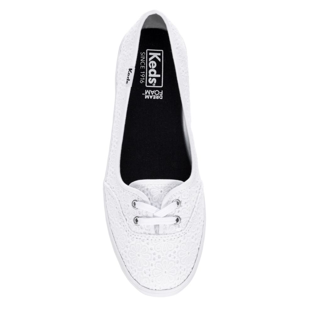 keds teacup white