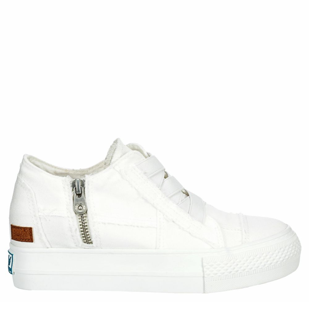 hidden wedge slip on sneakers