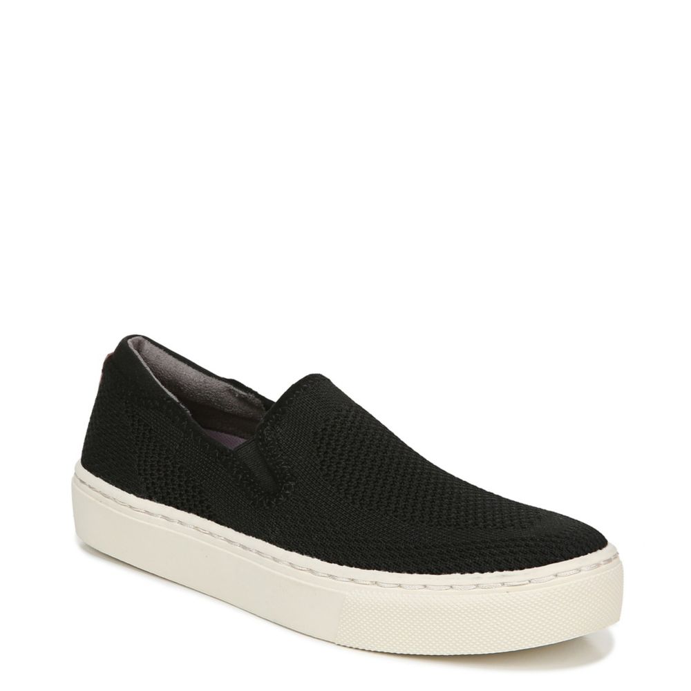 dr scholls black slip ons