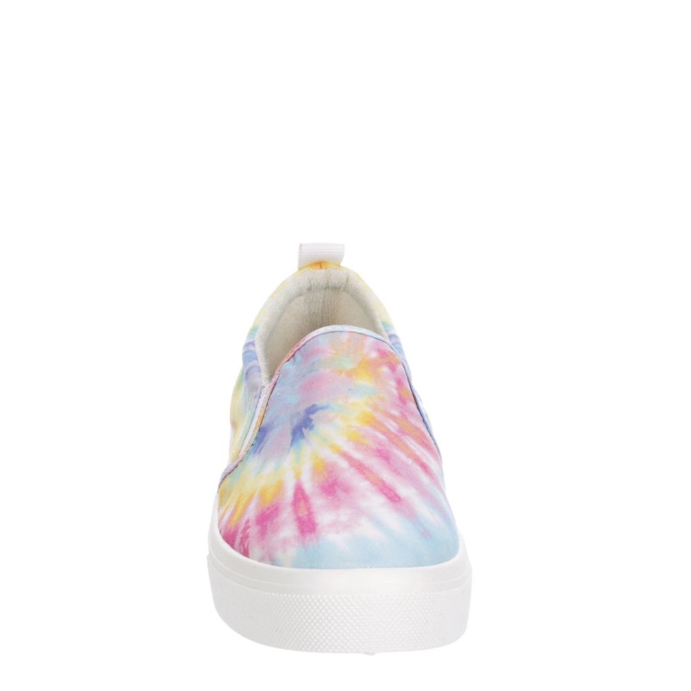 SKECHERS Womens Poppy - Hippie Hype Slip On Sneaker - WHITE