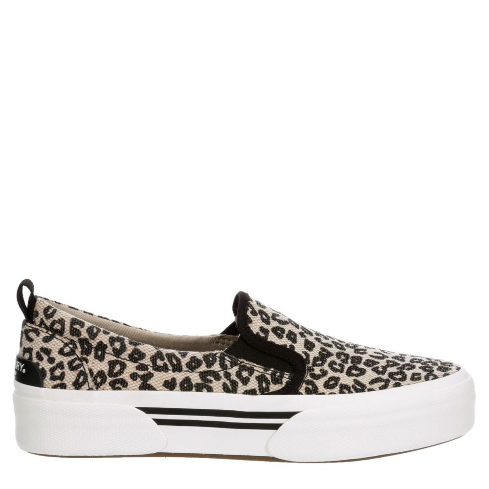 sperry leopard sneakers