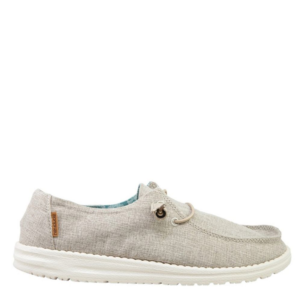 beige hey dudes womens