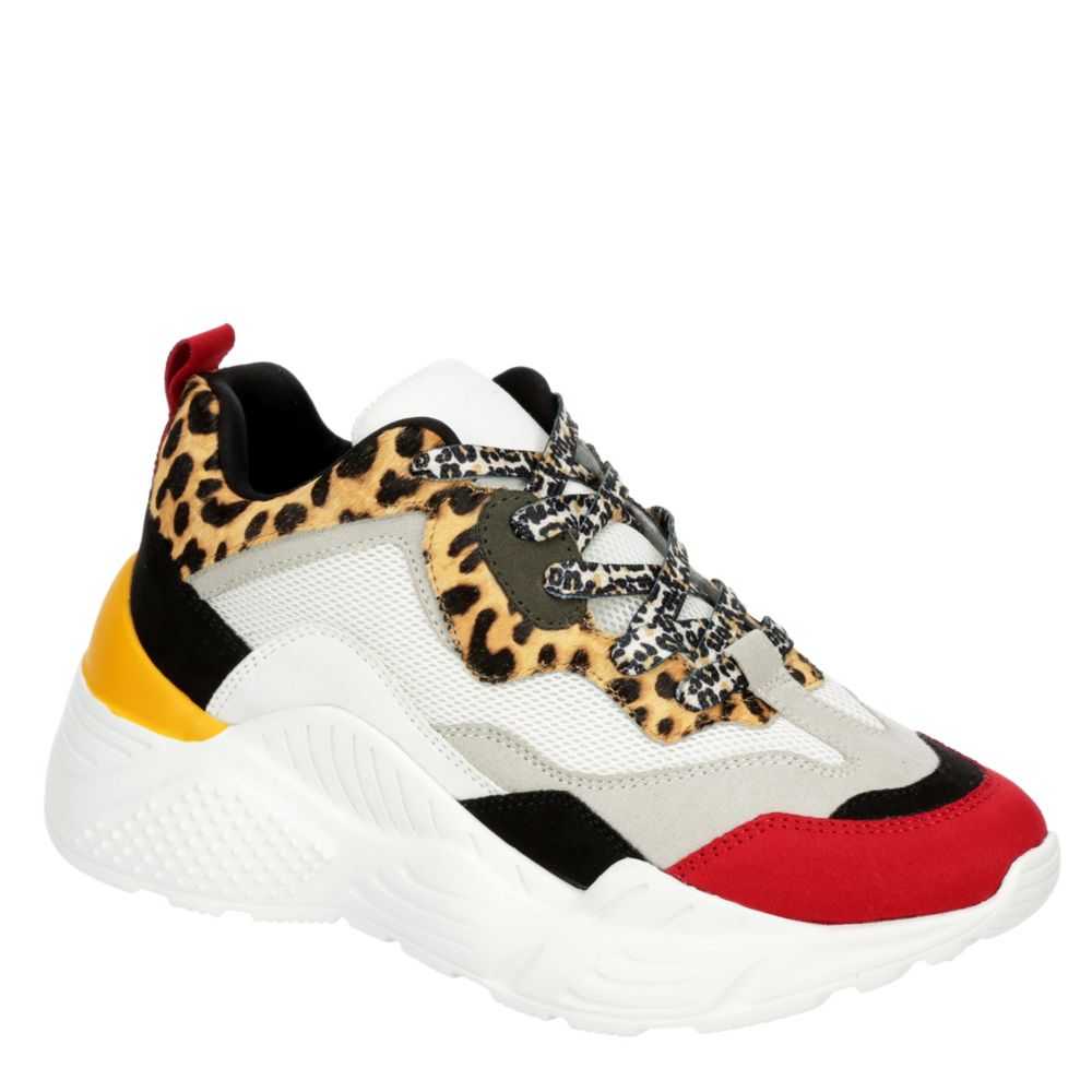 steve madden leopard tennis shoes