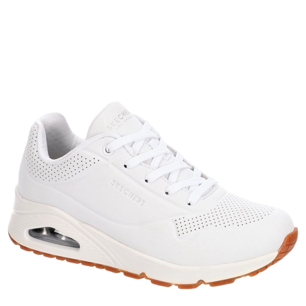 sketchers white shoes