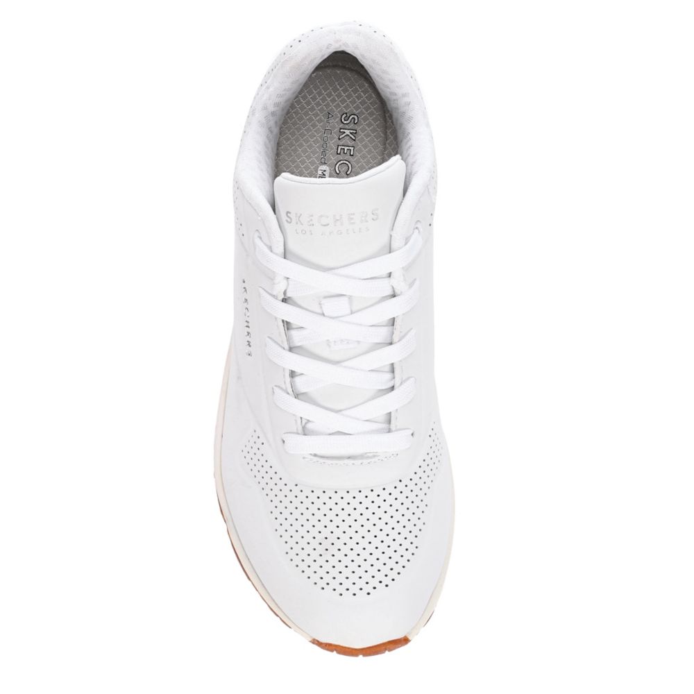 SKECHERS Womens Uno-stand On Air Sneaker - WHITE