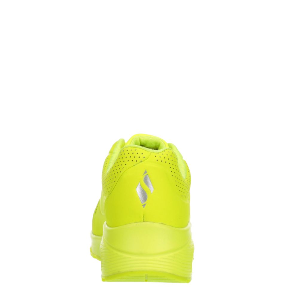 SKECHERS Womens Uno-neon Nights Sneaker - NEON