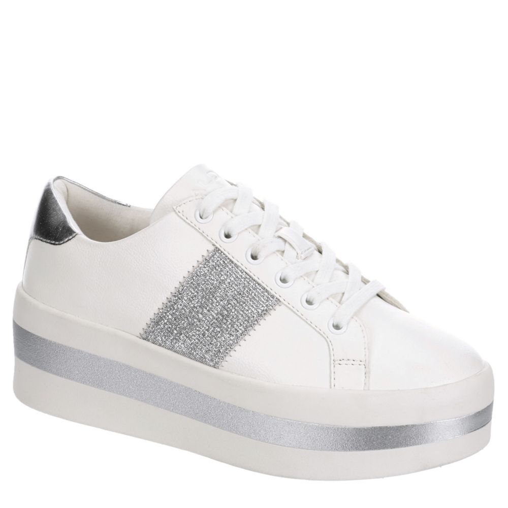 aldo womens white sneakers