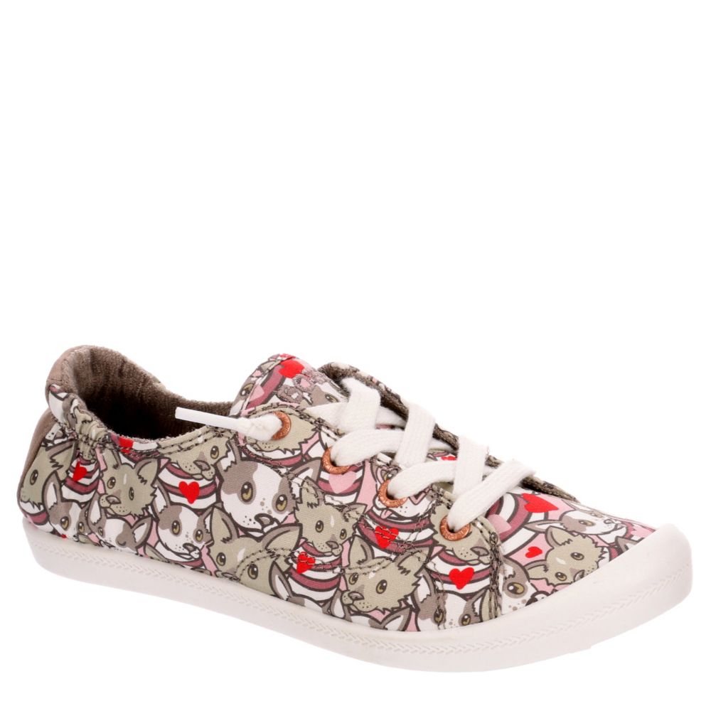pink skechers womens
