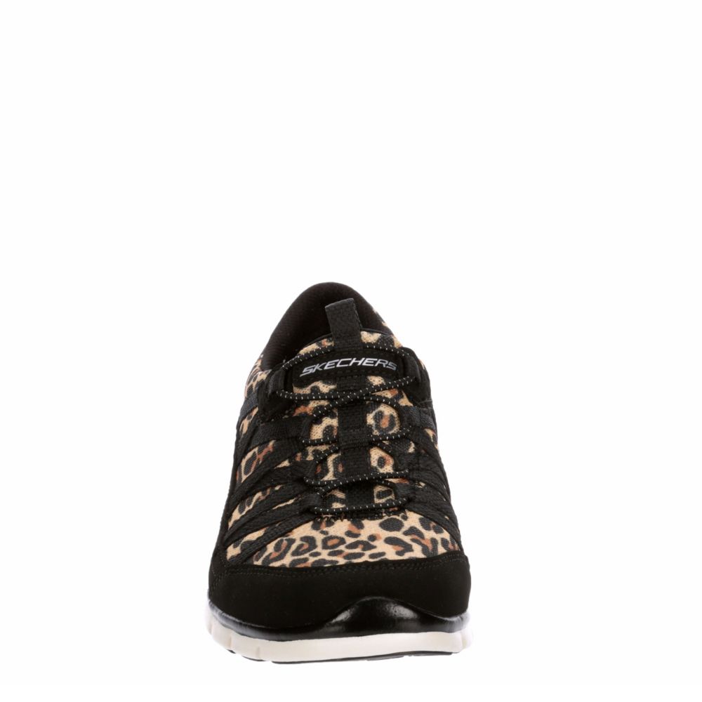 SKECHERS Womens Sport Gratis - Wild Vibes - LEOPARD