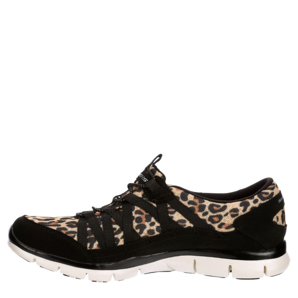 SKECHERS Womens Sport Gratis - Wild Vibes - LEOPARD