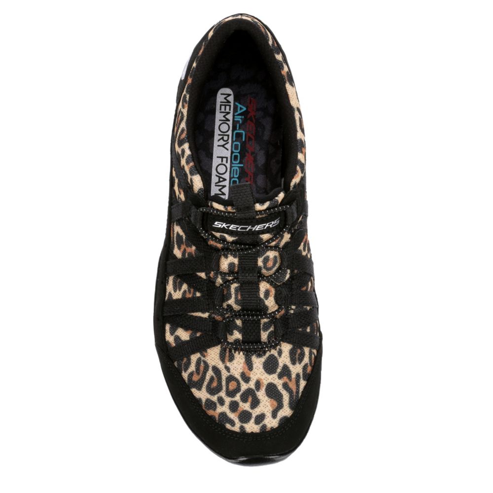 SKECHERS Womens Sport Gratis - Wild Vibes - LEOPARD