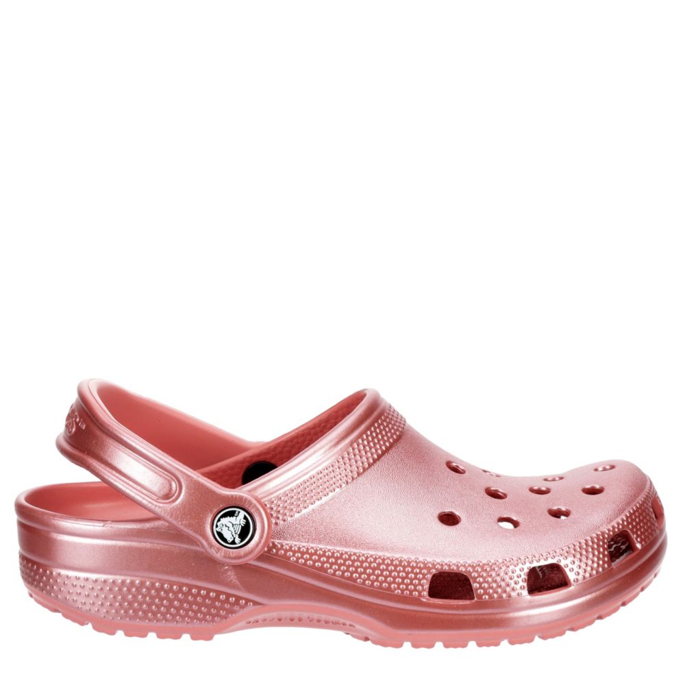 rose gold crocs