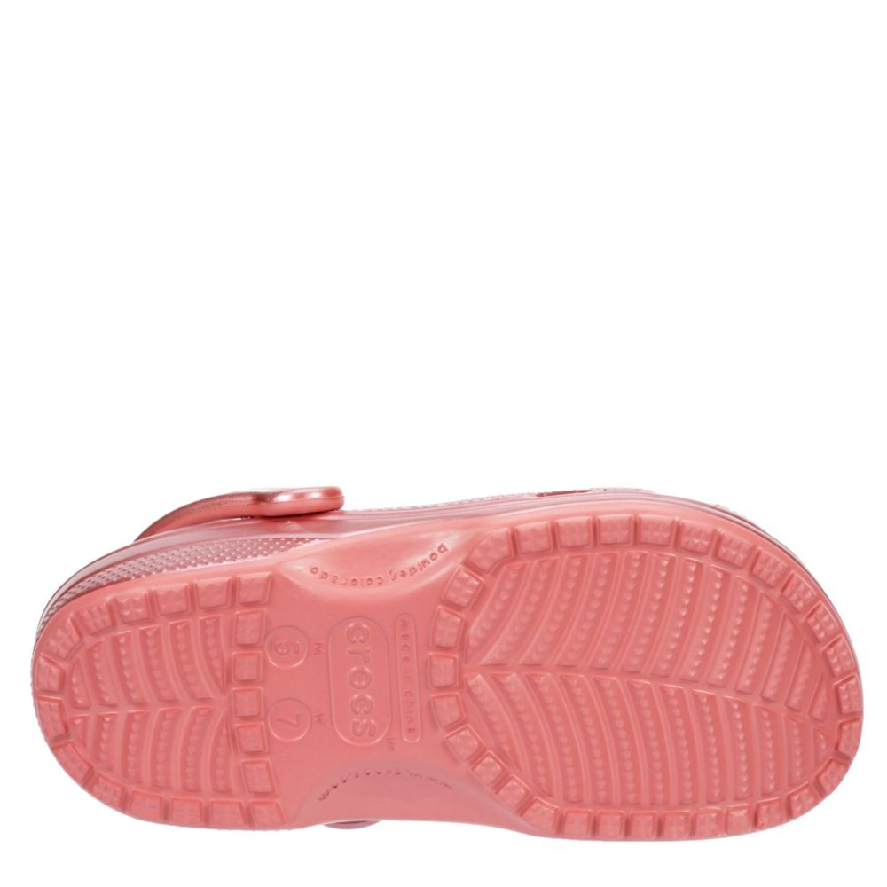 crocs rose gold