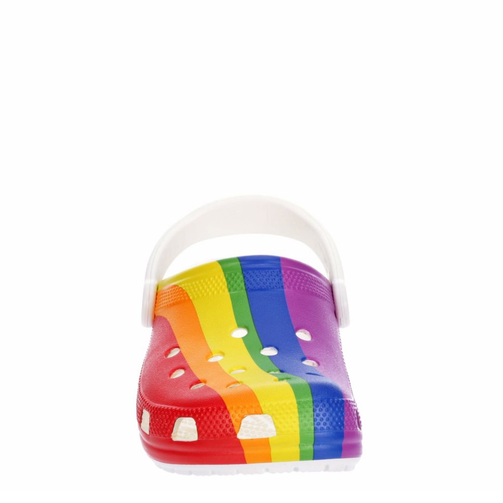 CROCS Womens Classic Clog - RAINBOW