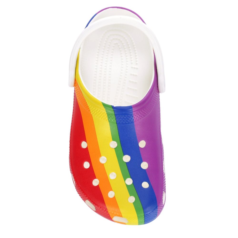 CROCS Womens Classic Clog - RAINBOW