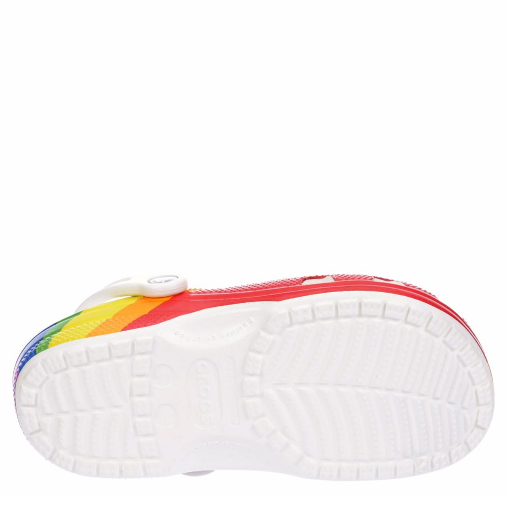 CROCS Womens Classic Clog - RAINBOW