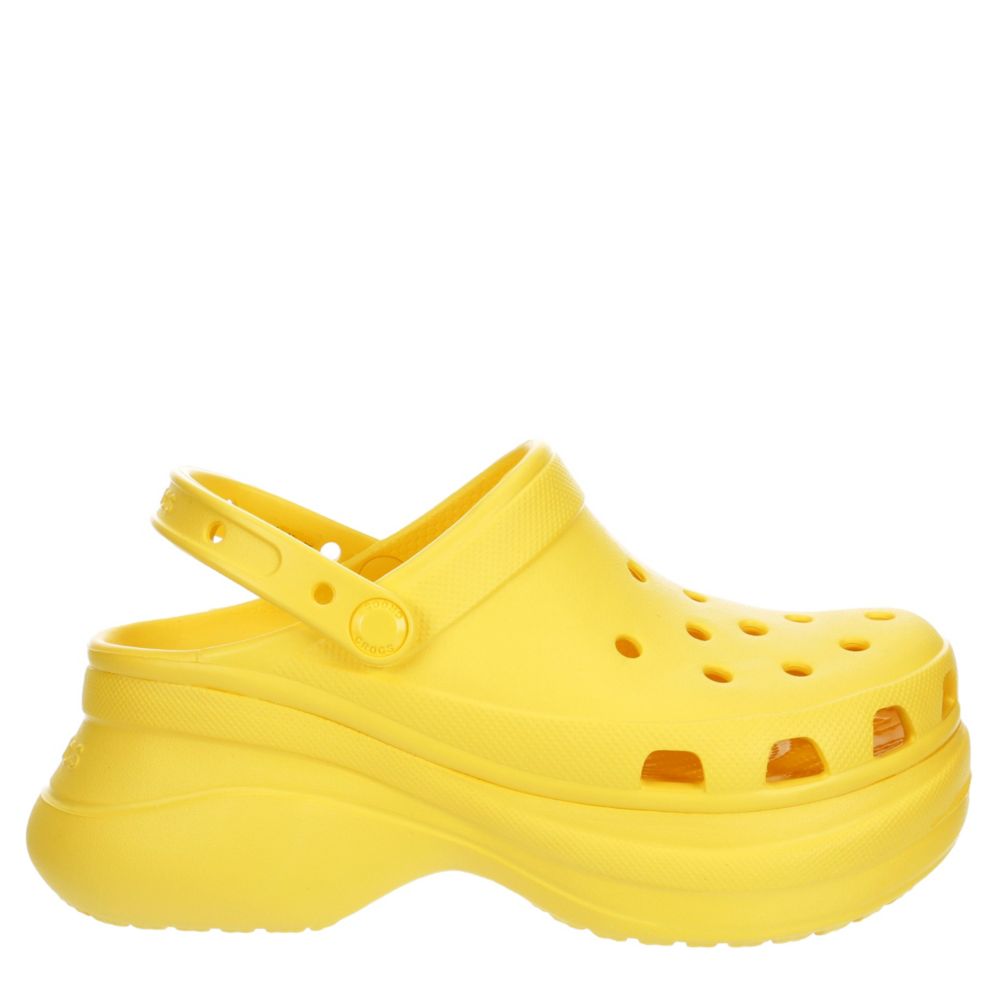 bright yellow crocs