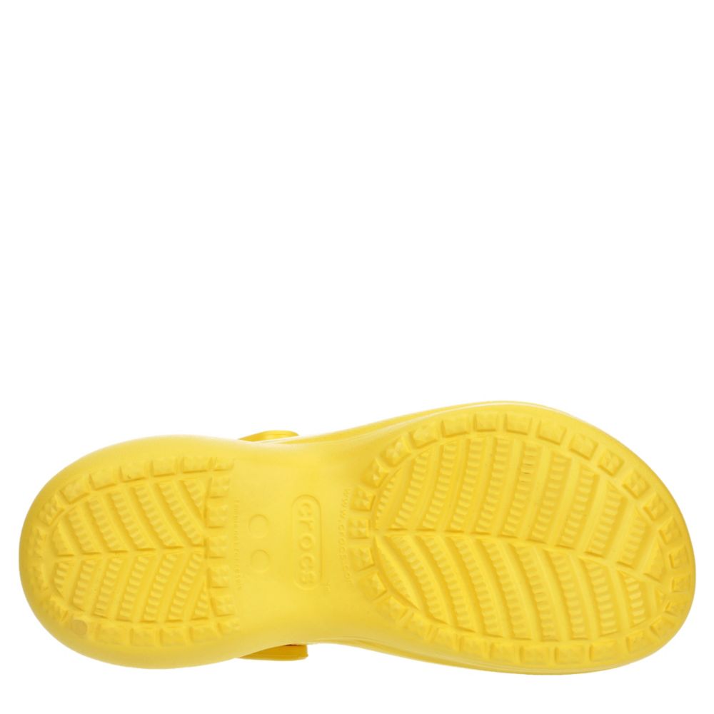 yellow crocs