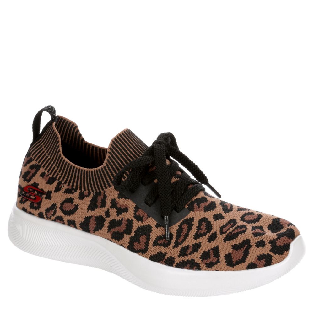 البريق استخلاص يصنع skechers leopard 