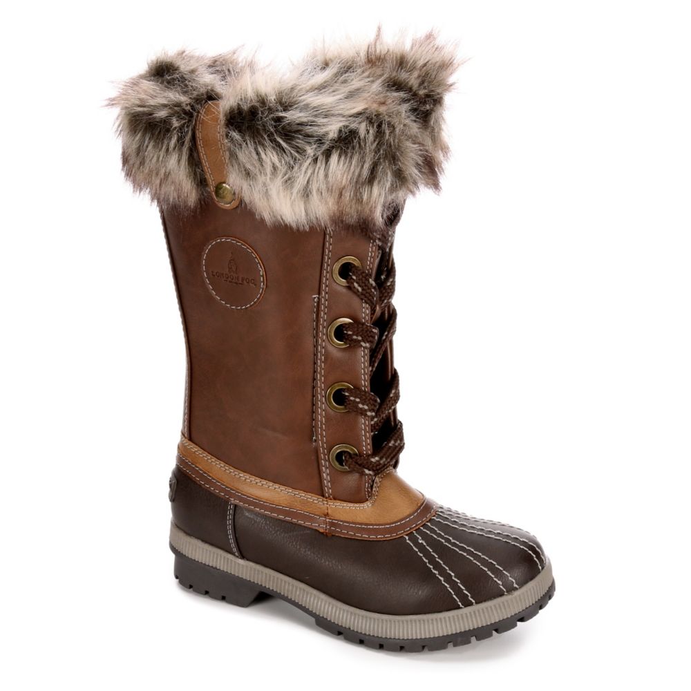 women's london fog duck boots