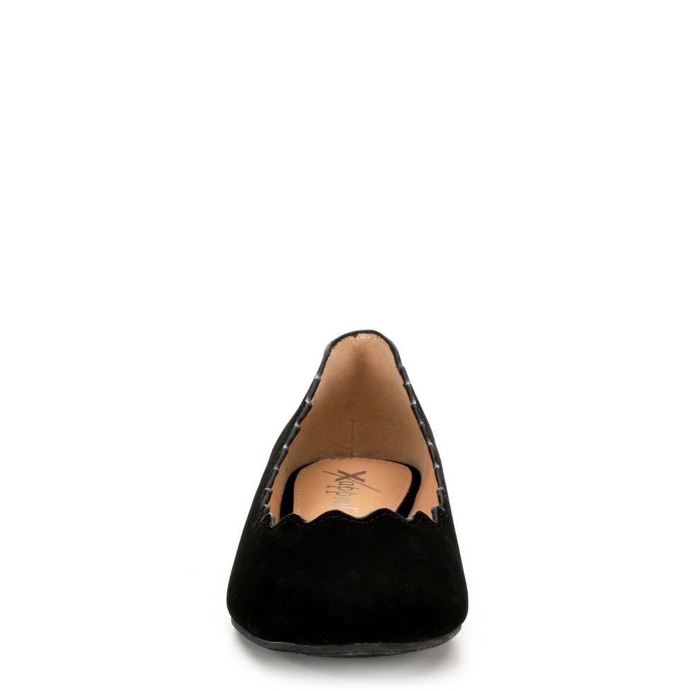 XAPPEAL Womens Amanda Flat - BLACK
