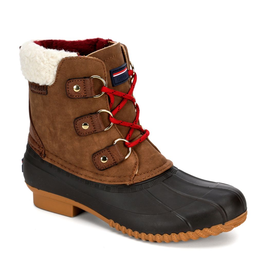 Chocolate Tommy Hilfiger Womens Roza3 | Boots | Off Broadway Shoes