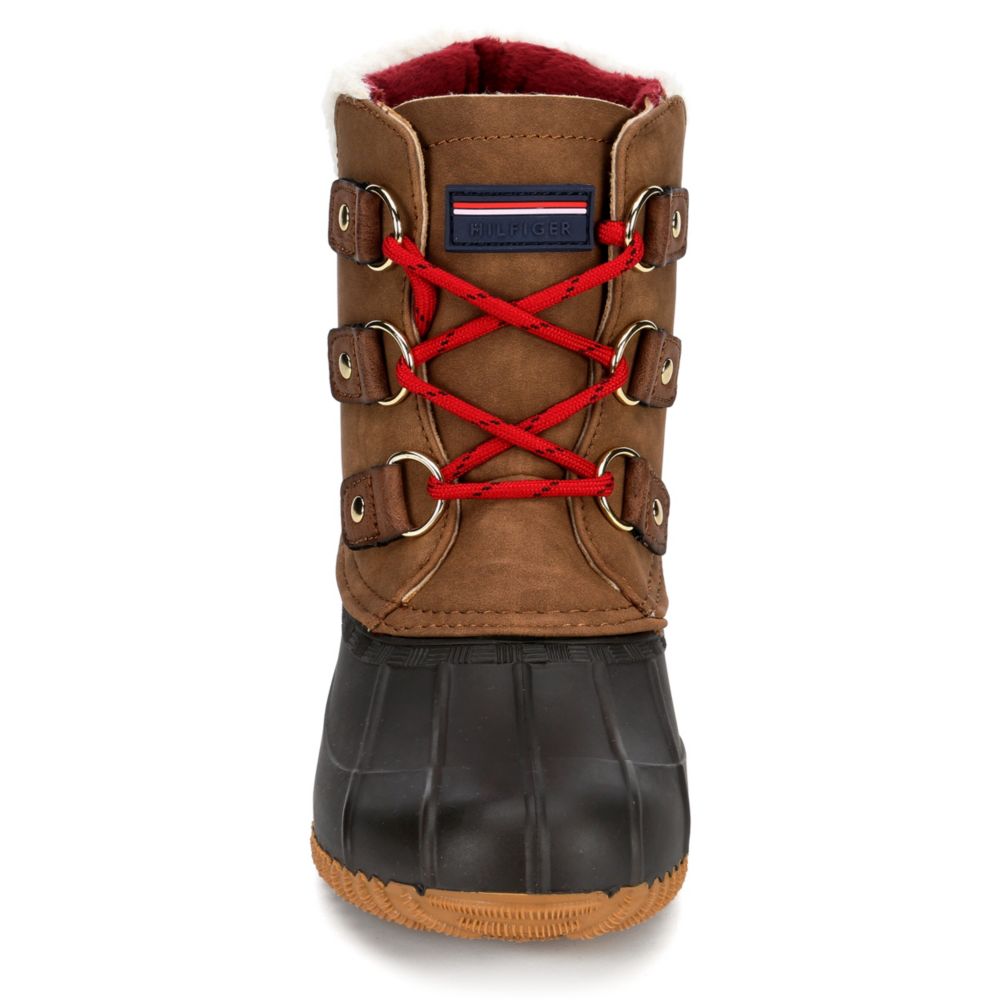 tommy hilfiger ravino 3 grommet duck boots