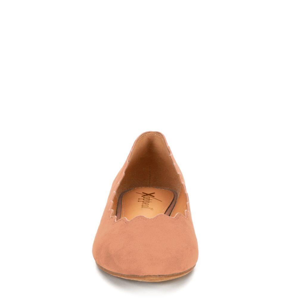 XAPPEAL Womens Amanda Flat - BLUSH
