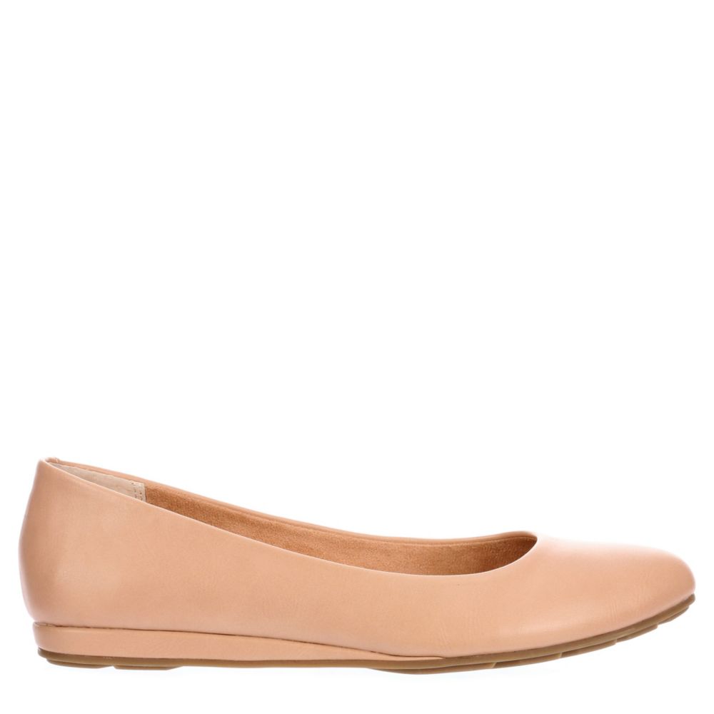ME TOO Womens Ariane Flat - NATURAL