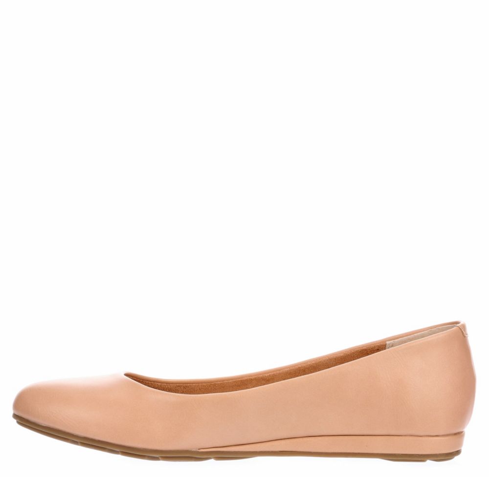 ME TOO Womens Ariane Flat - NATURAL