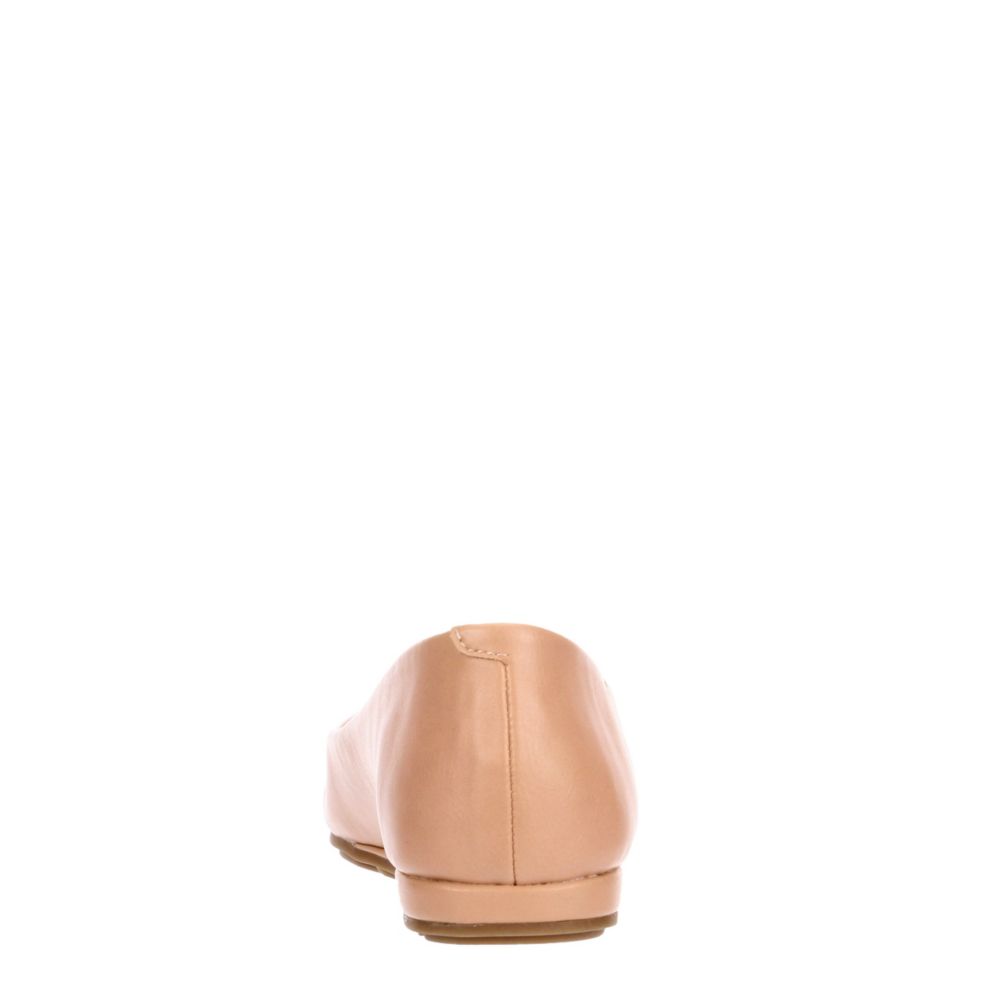 ME TOO Womens Ariane Flat - NATURAL