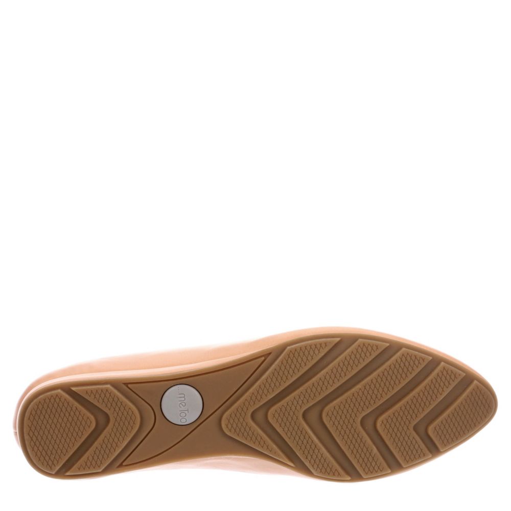 ME TOO Womens Ariane Flat - NATURAL