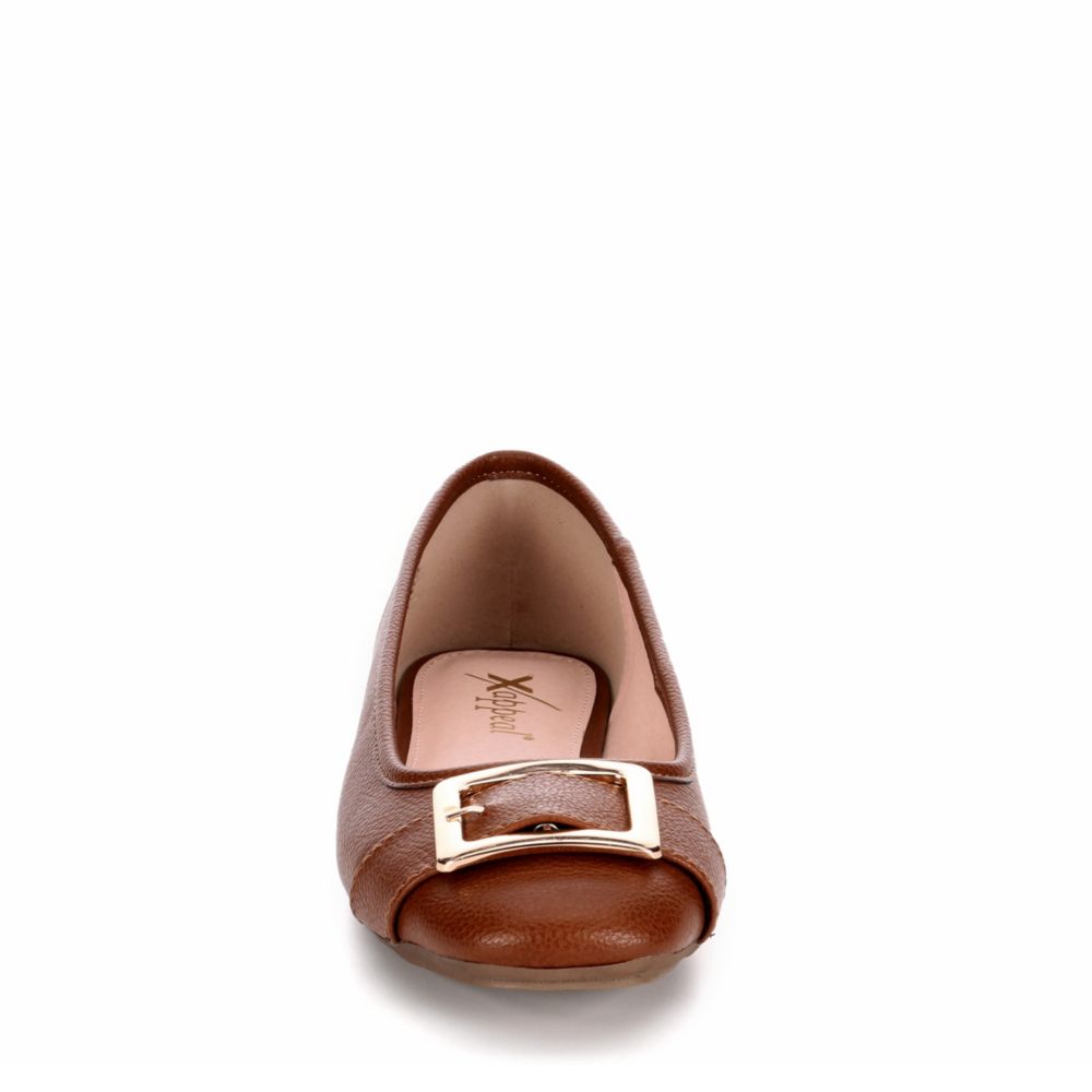 XAPPEAL Womens Lily Flat - TAN