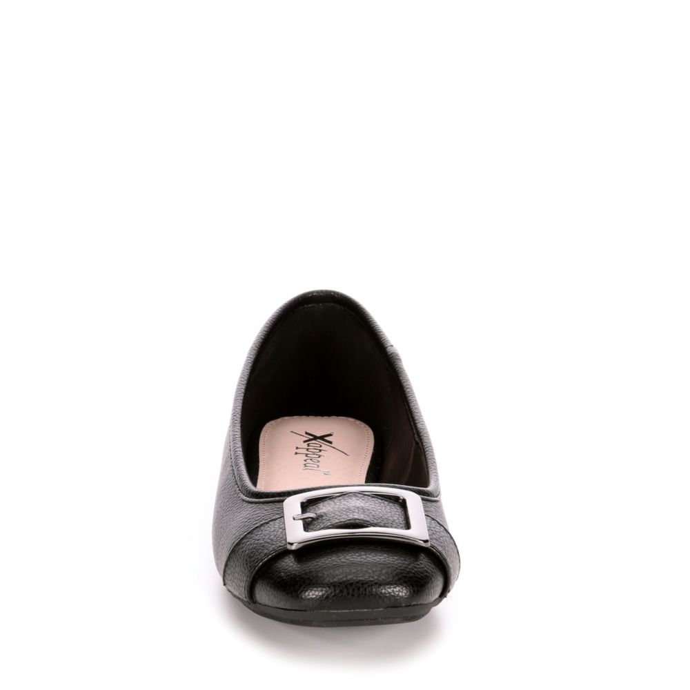 XAPPEAL Womens Lily Flat - BLACK