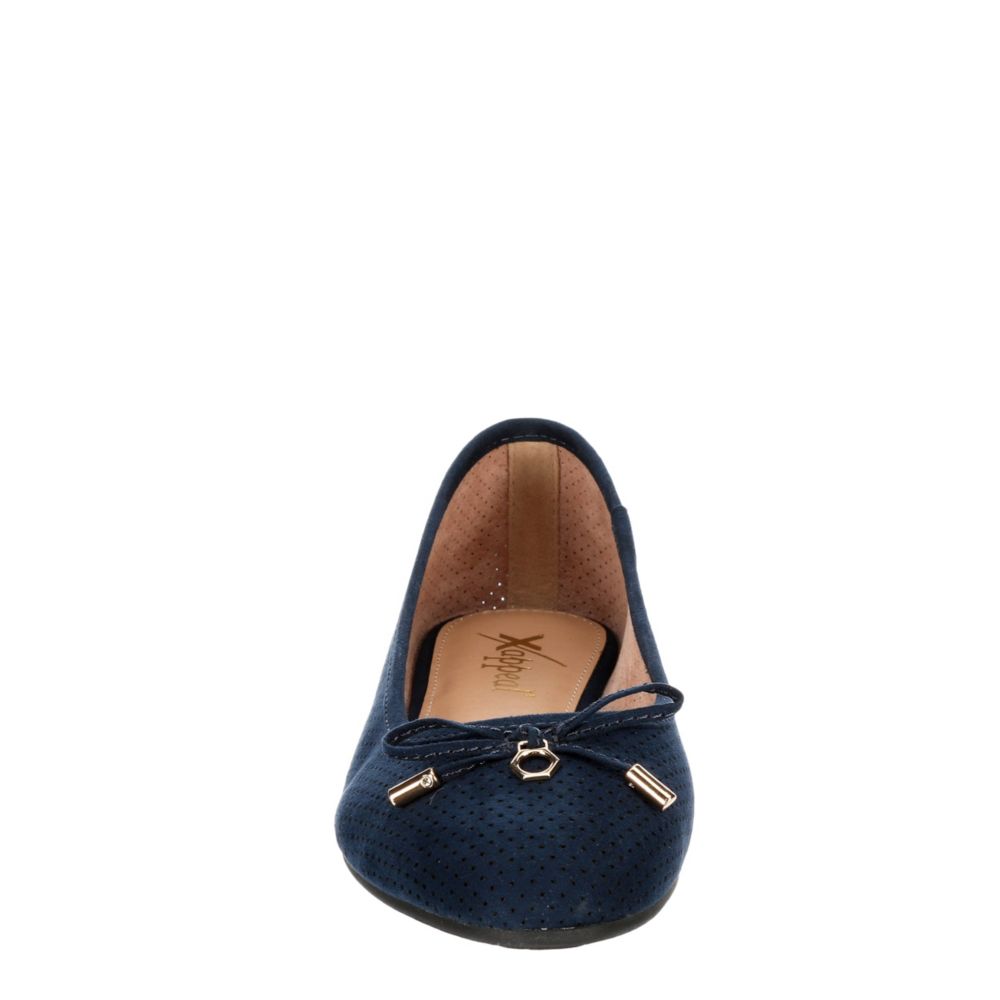 XAPPEAL Womens Zada Flat - NAVY