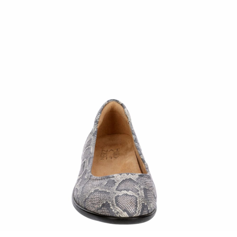 NATURALIZER Womens Flexy Flat - PEWTER