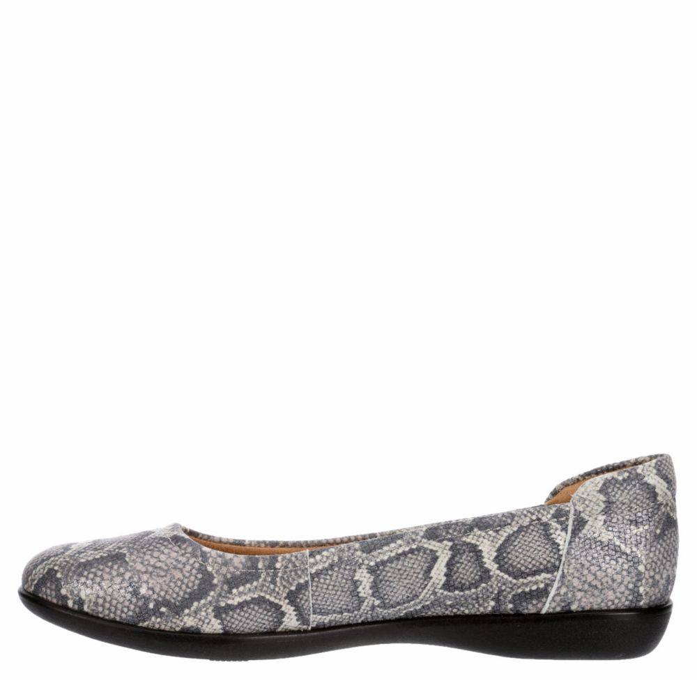 NATURALIZER Womens Flexy Flat - PEWTER